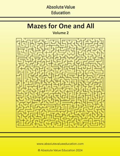 Mazes for One and All: Volume 2 100 Mazes von Independently published