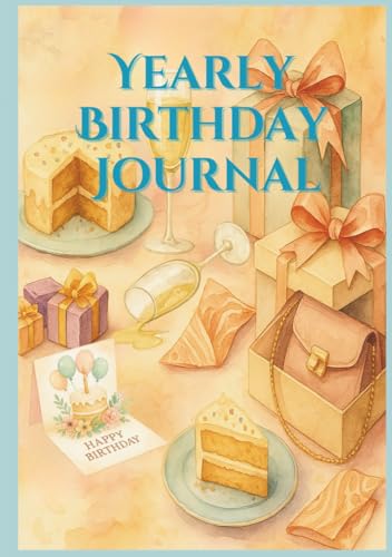 Yearly Birthday Journal Yearly Birthday Journal von Staten House