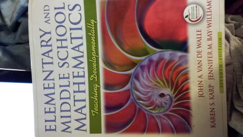 Elementary and Middle School Mathematics: Teaching Developmentally: Teaching Developmentally: United States Edition