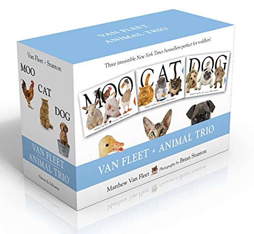 Van Fleet Animal Trio (Boxed Set): Moo; Cat; Dog