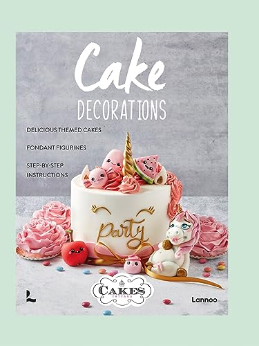 Cake Decorations: Basic Cakes Painting With Chocolate Figurines in Fondant