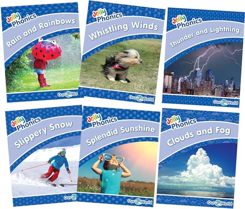 Jolly Phonics Readers Level 4, Our World, Complete Set: In Precursive Letters (British English edition) von Jolly Learning Ltd