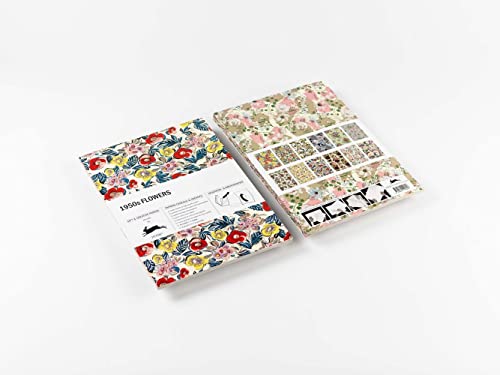 1950s Flowers: Gift & Creative Paper Book Vol. 108 (Gift & creative papers, 108)