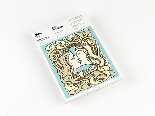 Art Nouveau: A5 Notepad