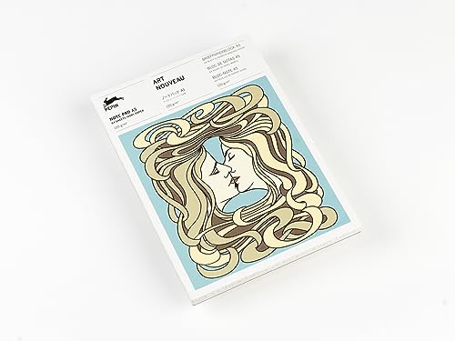 Art Nouveau: A5 Notepad Art Nouveau: A5 Notepad von Pepin Press