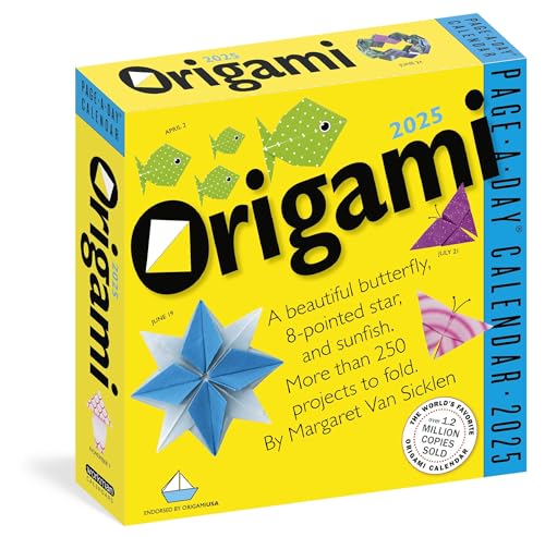 Origami Page-A-Day® Calendar 2025: More Than 250 Projects to Fold von Workman Publishing