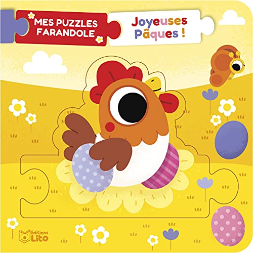 Mes puzzles farandoles - Joyeuses Pâques - Dès 1 an