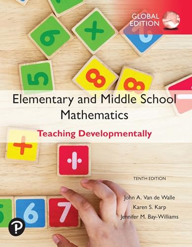 Elementary and Middle School Mathematics: Teaching Developmentally, Global Edition von Pearson Education Limited