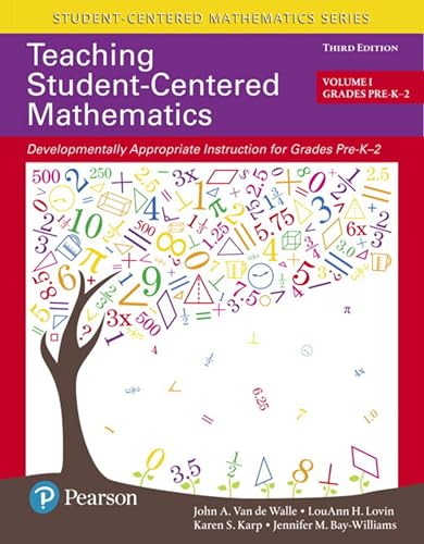 Teaching Student-Centered Mathematics: Developmentally Appropriate Instruction for Grades Pre-K-2 (Volume I) (Student-centered Mathematics, 1, Band 1) von Pearson