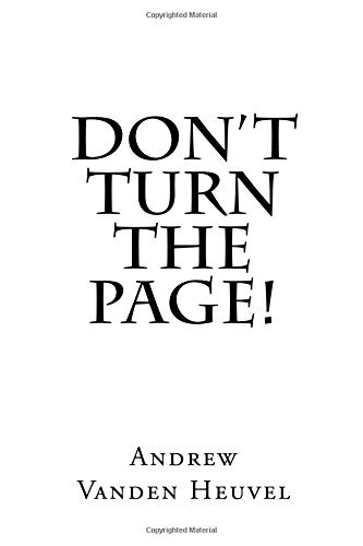 Don't Turn the Page von CreateSpace Independent Publishing Platform
