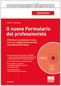 Il nuovo formulario del professionista. Con CD-ROM (Professionisti & Imprese) von Maggioli Editore
