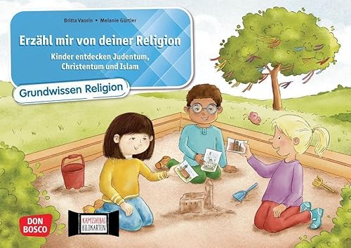Erzähl mir von deiner Religion. Kamishibai Bildkartenset: Kinder entdecken Judentum, Christentum und Islam. Die 3 Weltreligionen im spannenden ... und Gemeinde mit unserem Erzähltheater)