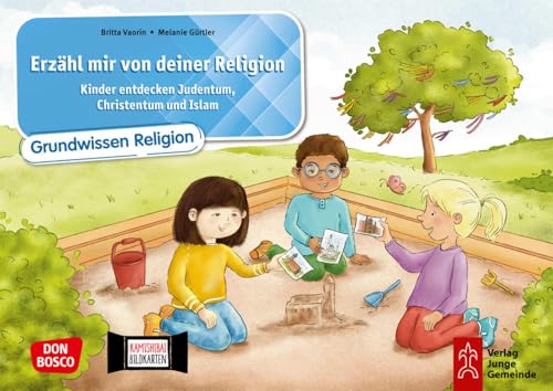 Erzähl mir von deiner Religion. Kamishibai Bildkartenset: Kinder entdecken Judentum, Christentum und Islam. Die 3 Weltreligionen im spannenden ... und Gemeinde mit unserem Erzähltheater) von Don Bosco Medien