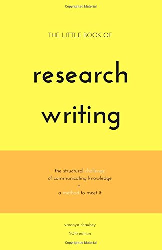The Little Book of Research Writing von Createspace Independent Publishing Platform