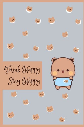 Bubu Dudu Cute Notebooks: 6*9 inch 120 lined pages notebook