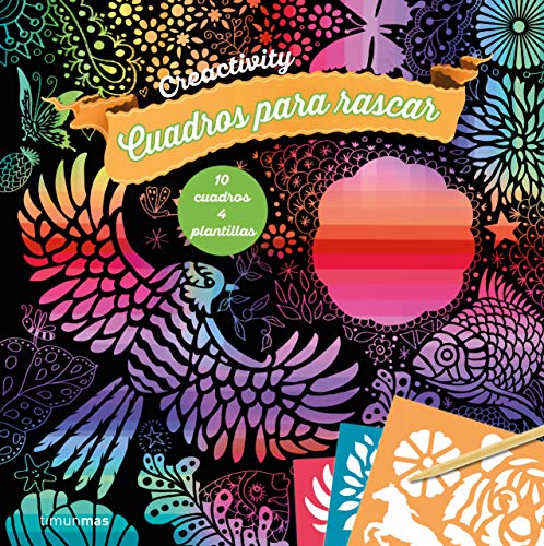 Creactivity. Cuadros para rascar. Arco iris: 10 cuadros 4 plantillas Creactivity. Cuadros para rascar. Arco iris: 10 cuadros 4 plantillas