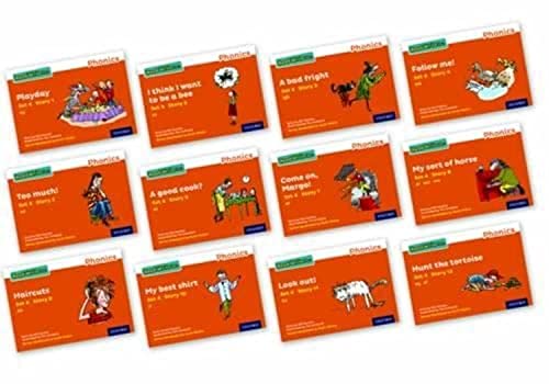 Read Write Inc - Phonics Set 4 Orange Story Books - Colour Pack of 12 (NC READ WRITE INC - PHONICS)