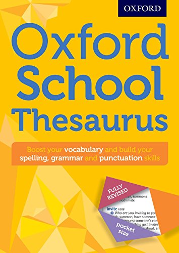 Oxford School Thesaurus (THESAURUS DICTIONARIES) von Oxford University Press