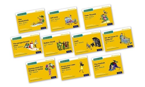 Read Write Inc - Phonics Set 5 Yellow Story Books - Colour Pack of 10 (NC READ WRITE INC - PHONICS) von Oxford University Press