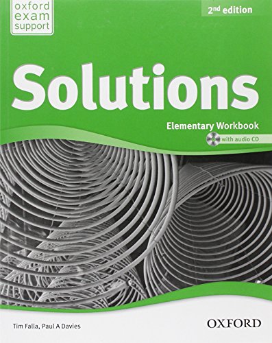 Solutions: Elementary: Workbook and Audio CD Pack (Solutions Second Edition)
