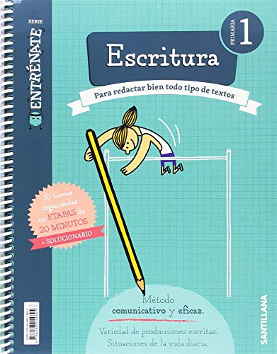 CUADERNO ESCRITURA SERIE ENTRENATE 1 PRIMARIA CUADERNO ESCRITURA SERIE ENTRENATE 1 PRIMARIA von Santillana