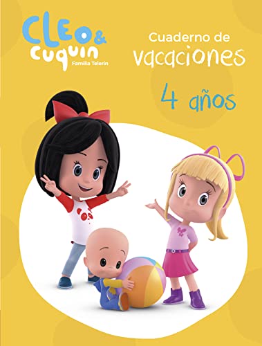 Cleo y Cuquín, Familia Telerín. Cuaderno de vacaciones - 4 años (Altea)