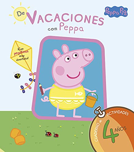 Peppa Pig. Cuaderno de vacaciones . - De vacaciones con Peppa (4 años): (¡con pegatinas muy divertidas!) (Altea)
