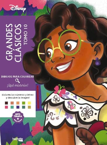 Dibujos para colorear, ¡qué misterio! Grandes clásicos, tomo 10 (Hachette HEROES - DISNEY - Arteterapia) von Hachette