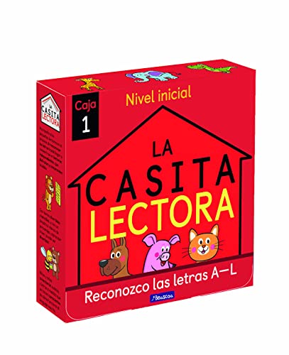 La casita lectora. Caja 1 - Reconozco las letras A-L (nivel inicial): ¡Aprender a leer puede ser divertido! (Pequeñas manitas, Band 1)