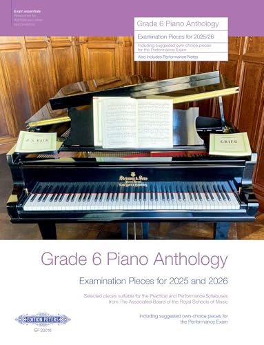 Grade 6 Piano Anthology 2025-2026