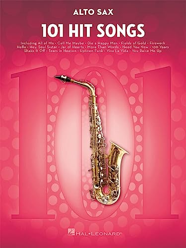 101 Hit Songs For Alto Saxophone (Instrumental Folio)