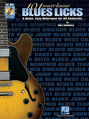 101 Must-Know Blues Licks Tab: A Quick, Easy Reference for All Guitarists (Tab Book) von HAL LEONARD