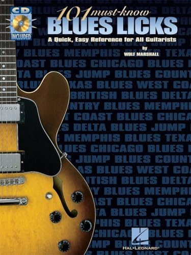 101 Must-Know Blues Licks Tab: A Quick, Easy Reference for All Guitarists (Tab Book) 101 Must-Know Blues Licks Tab: A Quick, Easy Reference for All Guitarists (Tab Book) von Hal Leonard