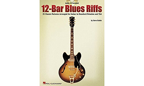 12-Bar Blues Riffs (Book & CD): Noten, Lehrmaterial, Bundle, CD für Gitarre (Riff Notes): 25 Classic Patterns Arranged for Guitar in Standard Notation And Tab