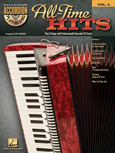 Accordion Play-Along Volume 2: All-Time Hits: Play-Along, CD für Akkordeon (Accordion Play-along, 2, Band 2)