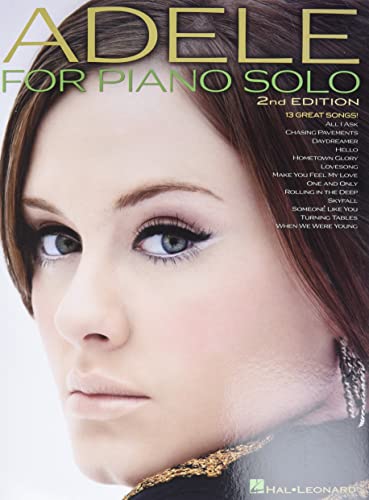 Adele -For Piano Solo-: Buch, Songbook für Klavier: Collection of 10 Favorites