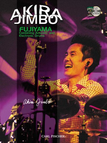 Akira Jimbo Fujiyama Combining Acoustic And Electronic Drums (Book