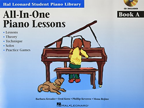 All-In-One Piano Lessons: Book A: Lehrmaterial, CD für Klavier (Book & CD)