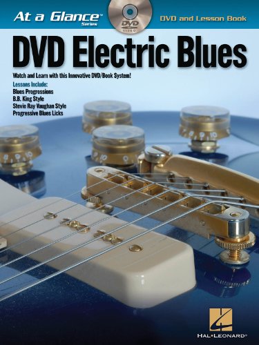 At A Glance Dvd Electric Blues Gtr Bk/Dvd (At a Glance Series) von Music Sales