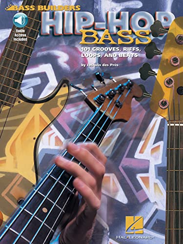 Bass Builder'S Hip-Hop Bass Btab Book/Cd: 101 Grooves, Riffs, Loops and Beats