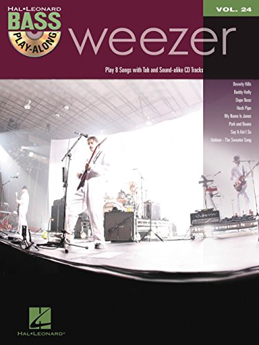 Bass Play-Along Volume 24 Weezer Bgtr Book/Cd (Hal Leonard Bass Play-Along, Band 24)
