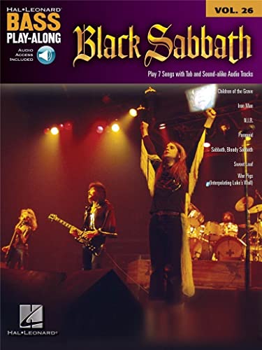Bass Play-Along Volume 26: Black Sabbath: Play-Along, (Hal Leonard Bass Play-Along, Band 26)