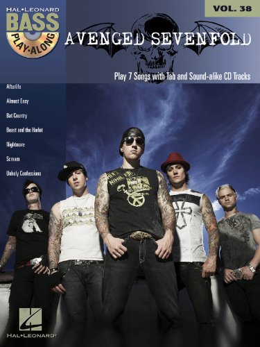 Bass Play Along Volume 38 Avenged Sevenfold Bgtr BK/CD (Bass Play-Along, 38, Band 38)