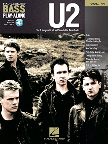 Bass Play-Along Volume 41: U2: Play-Along, CD für Bass-Gitarre (Bass Play-Along, 41, Band 41)