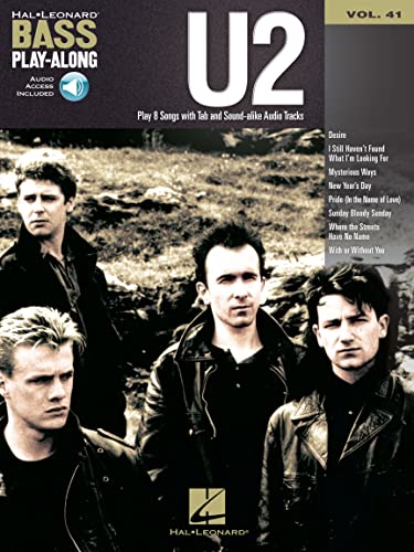 Bass Play-Along Volume 41: U2: Play-Along, CD für Bass-Gitarre (Bass Play-Along, 41, Band 41) von Hal Leonard