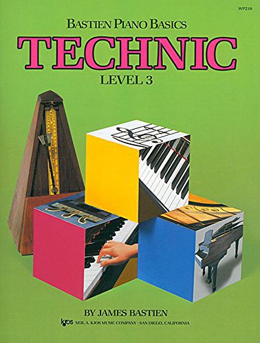 Bastien Piano Basics Technic Level 3 Pf (Wp213)