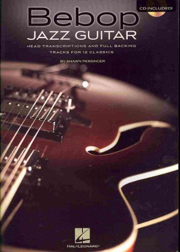 Bebop Jazz Guitar Head Transcriptions Backing Tracks Gtr Tab Bk/Cd (Book & CD)