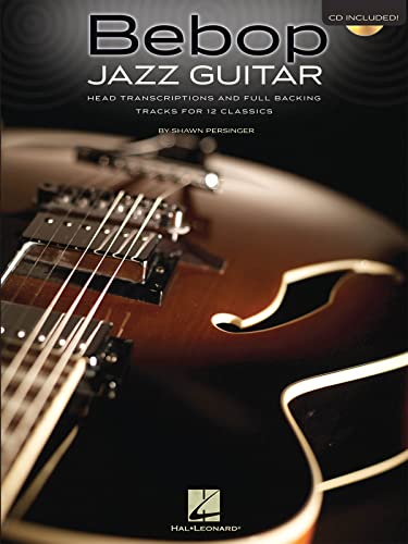 Bebop Jazz Guitar Head Transcriptions Backing Tracks Gtr Tab Bk/Cd (Book & CD)