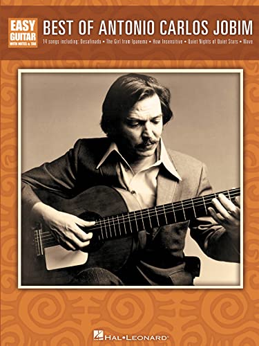 Best Of Antonio Carlos Jobim For Easy Guitar Tab (Easy Guitar With Notes & Tab)