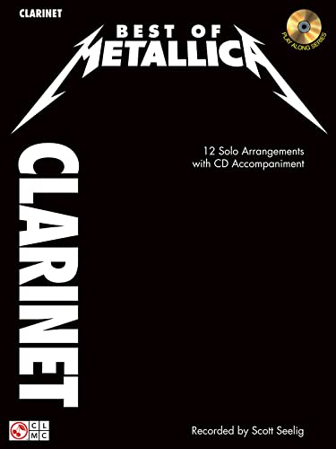 Metallica: Best Of - Clarinet: Noten, CD für Klarinette: Instrumental Play-Along von Hal Leonard Europe